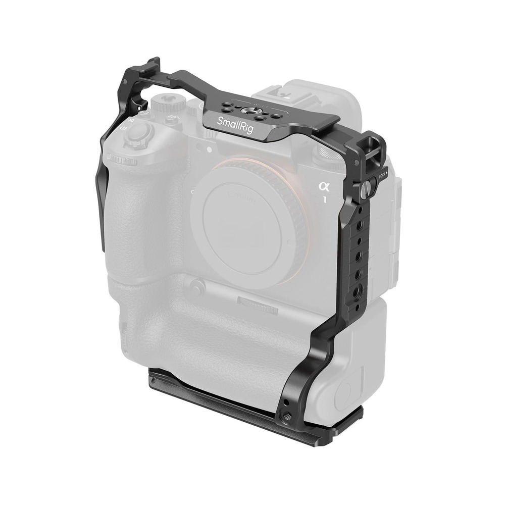 SmallRig Camera Cage Sony Alpha 1 II A9 III VG-C5 Grip Aluminum Black New